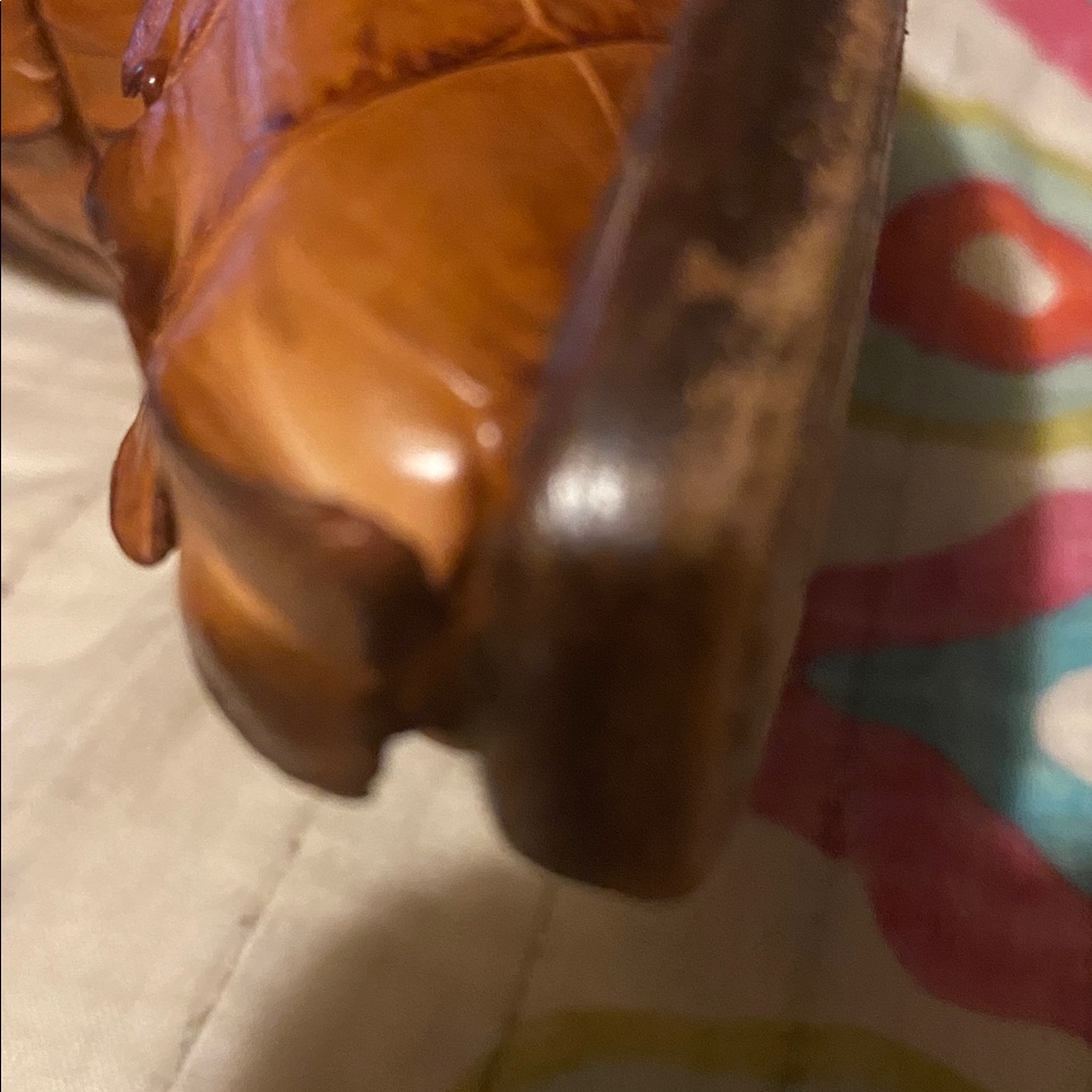 Men's Brown Leather Western Boots - Picture 10 of 10